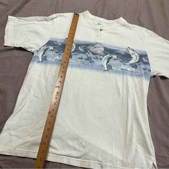 Vintage 90’s Reel Legends Fishing Shirt Size  Large button collar front back - Picture 6 of 8